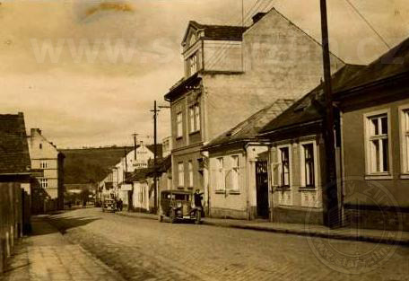 Ulice Dlouhá horní část Zlín