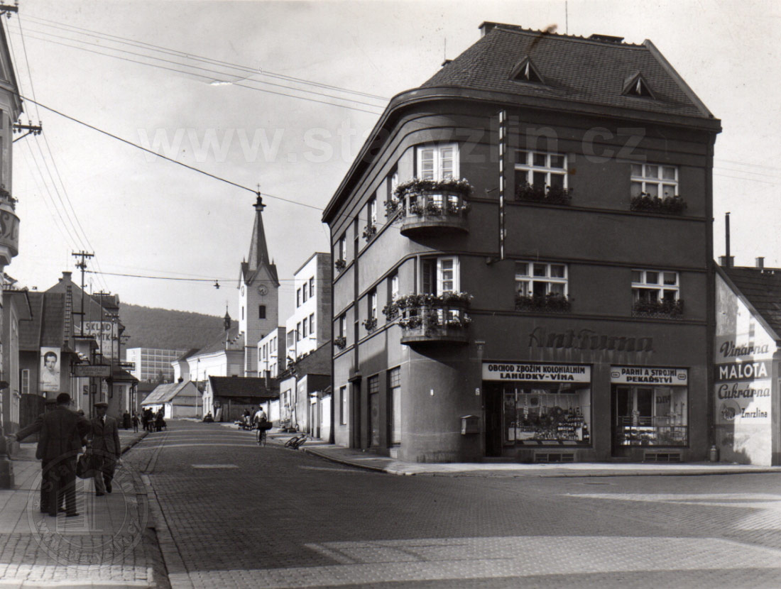 Ulice Rašínova Zlín